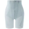 Light blue high-waisted shaping shorts, women's summer yoga wear, 5D peach butt butt pants Item Picture